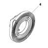 McCulloch 540057502 - Ressort de lanceur
