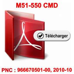 Vue éclatée pour modèle McCulloch M51-550CMD