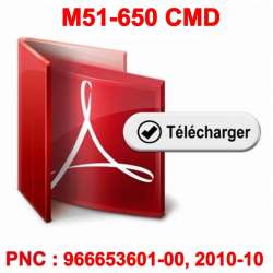 Vue éclatée pour modèle McCulloch M51-650CMD