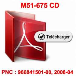 Vue éclatée pour modèle McCulloch M51-675CD