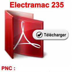 Vue éclatée pour modèle McCulloch ELECTRAMAC 235