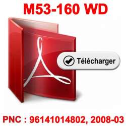 Vue éclatée pour modèle McCulloch M53-160DW