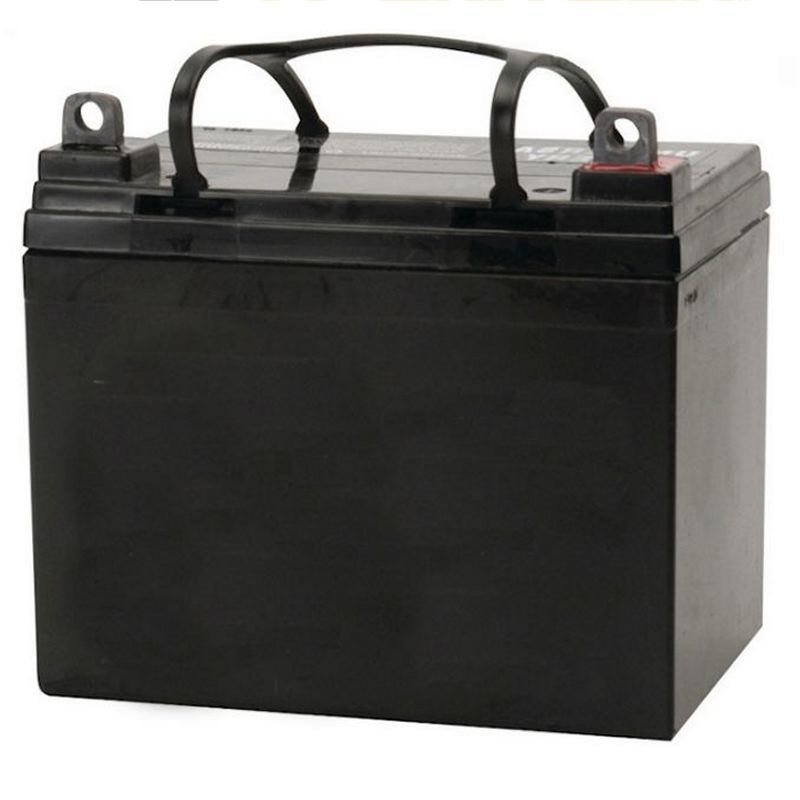 Batterie 12V 28 AMP + à DROITE