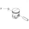 McCulloch 516283001 - Clip axe de piston