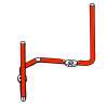McCulloch 532443235 583567901 - Guide courroie